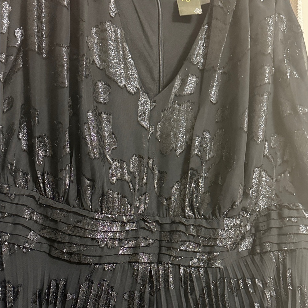 Brand new Occasional Elegant Black Sequin Maxi Dress